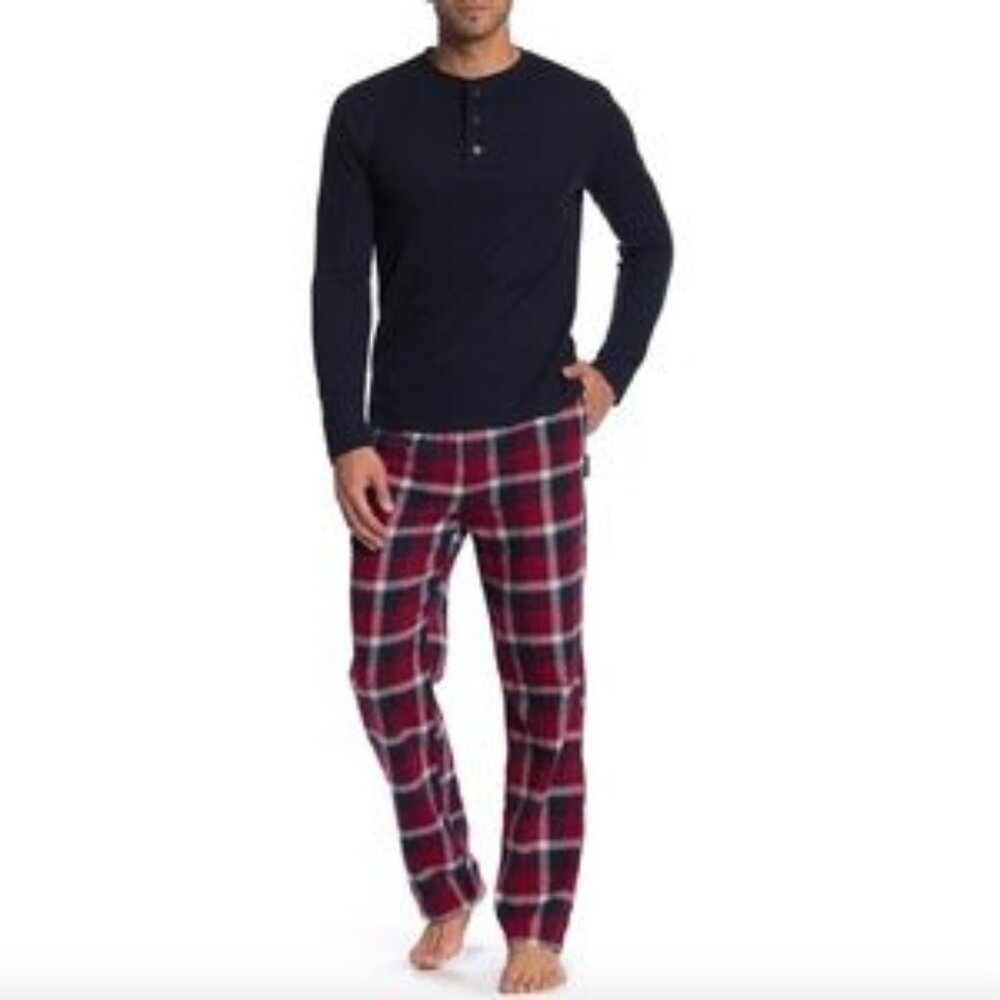 Hawke & Co. Men's 2 Piece Pajamas